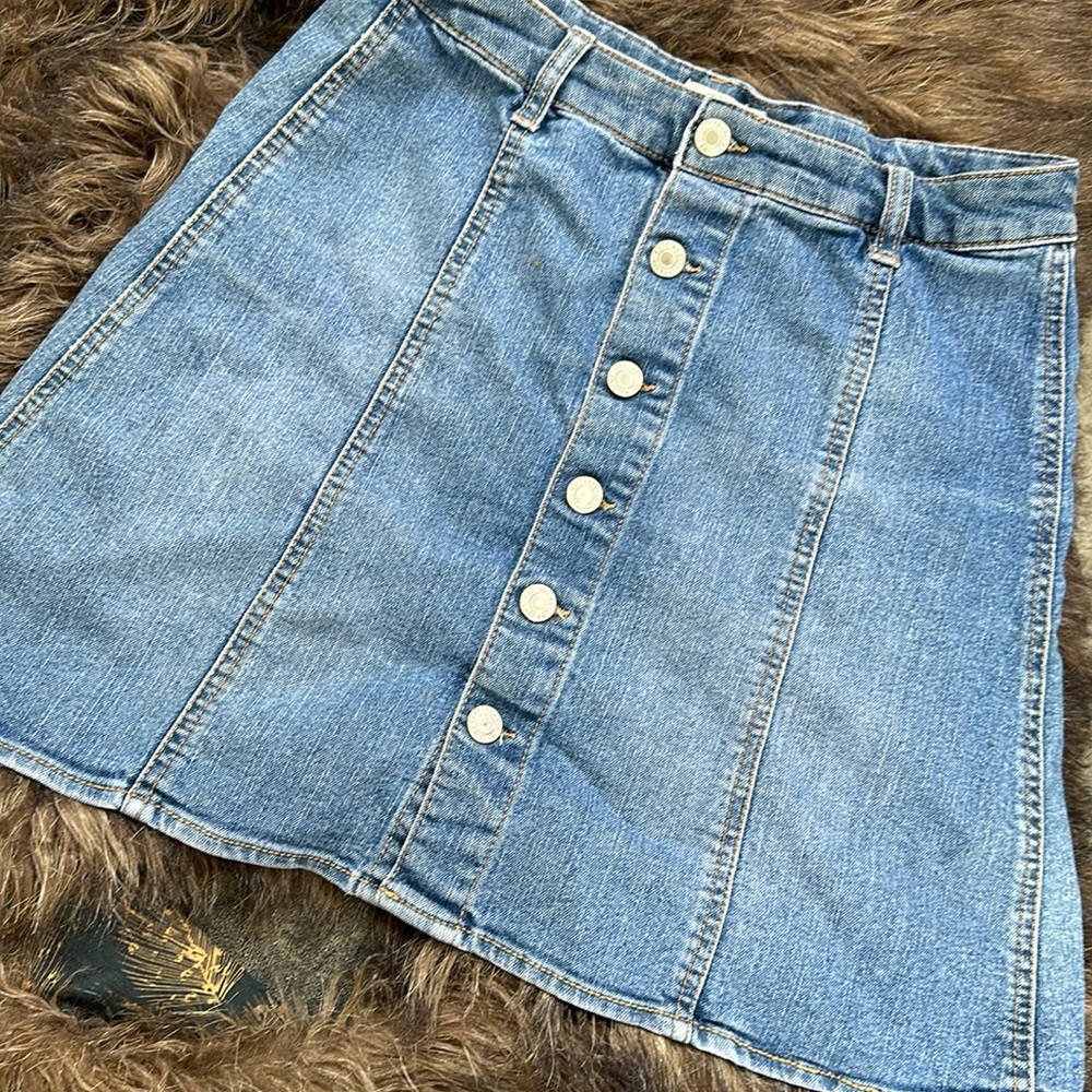 Denim skirt